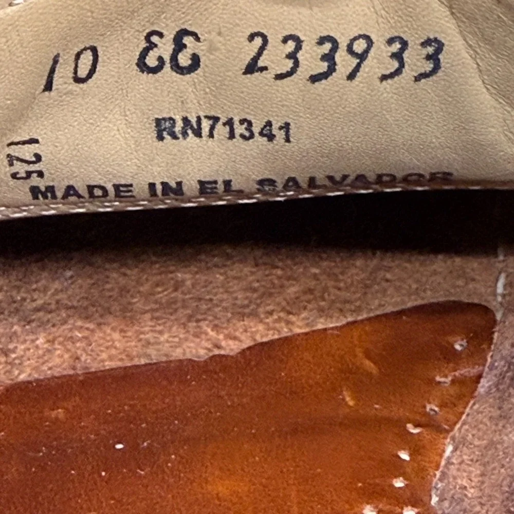LL BEAN Boat Dock Loafers Mens 10 EE Brown Leather Moc Toe Beach Travel Resort